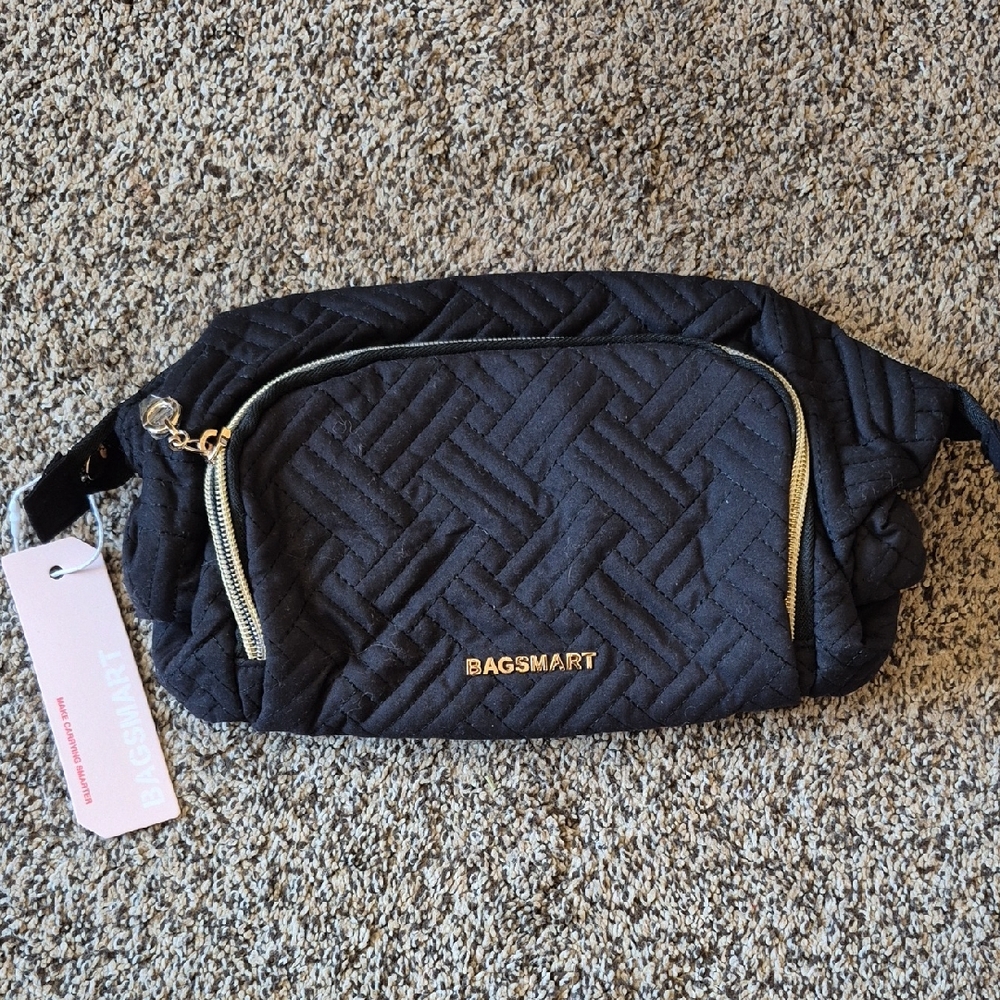 Quilted Makeup Bag